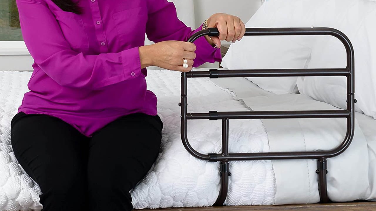 elderly bed rails