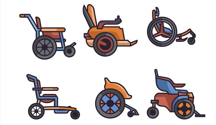 types of wheelchairs