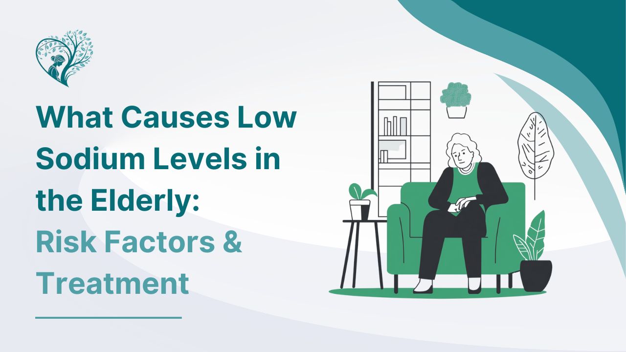 what causes low sodium levels in the elderly